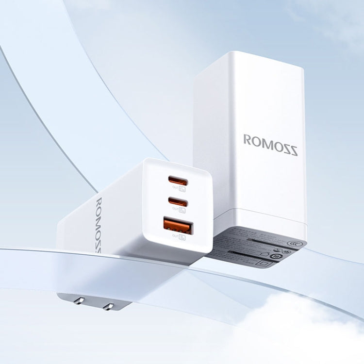 65W ROMOSS AC65H USB+Type-C/USB-C 65W Multifunctional Foldable GaN Charger, CN Plug - USB Charger by ROMOSS | Online Shopping South Africa | PMC Jewellery | Buy Now Pay Later Mobicred