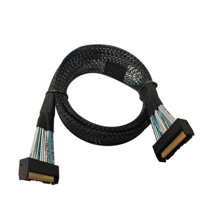 32G Transfer PCIE5.0 Slim SAS MCIO 74P  To MCIO 74P Server High Speed Turn Wiring 0.7m - Others by PMC Jewellery | Online Shopping South Africa | PMC Jewellery | Buy Now Pay Later Mobicred