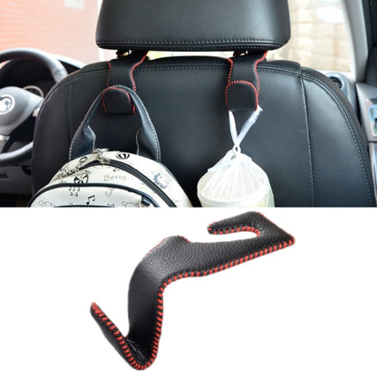 Car Hidden Multi-function Seat Back Seat Small Hook(Black Red) - Auto Fastener & Clips by PMC Jewellery | Online Shopping South Africa | PMC Jewellery | Buy Now Pay Later Mobicred