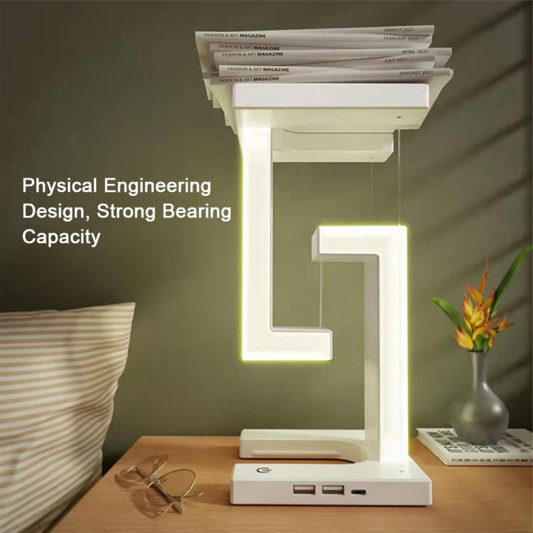 Wireless Charging Model Suspended Anti-Gravity Table Lamp LED Light Home Decoration -  by PMC Jewellery | Online Shopping South Africa | PMC Jewellery