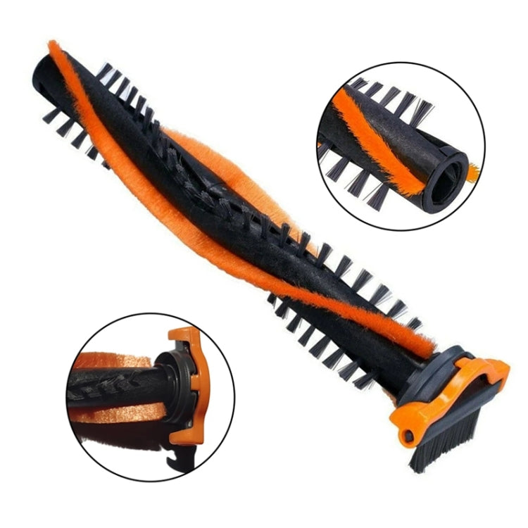 For Philips FC6822/6823/6827/6908/6906 Vacuum Cleaner Roller Brush(Orange Black) - For Philips Accessories by PMC Jewellery | Online Shopping South Africa | PMC Jewellery | Buy Now Pay Later Mobicred