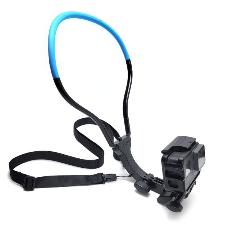 TUYU Camera Neck Holder Mobile Phone Chest Strap Mount  For Video Shooting//POV, Spec: Vertical Shooting (Blue) - Stand by PMC Jewellery | Online Shopping South Africa | PMC Jewellery | Buy Now Pay Later Mobicred