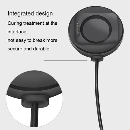 For OPPO Watch 3 Pro Watch USB Port Magnetic Charger Charging Cable(Black) -  by PMC Jewellery | Online Shopping South Africa | PMC Jewellery | Buy Now Pay Later Mobicred