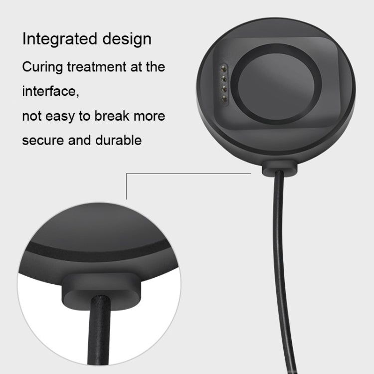 For OPPO Watch SE Watch USB Port Magnetic Charger Charging Cable(Black) -  by PMC Jewellery | Online Shopping South Africa | PMC Jewellery | Buy Now Pay Later Mobicred