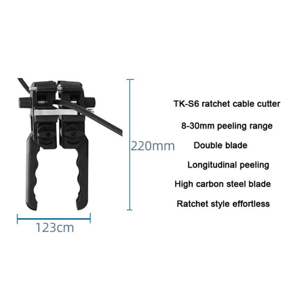 YH-G10  10-in-1 Fiber Optic Tool Kit TK-S6 Cable Knife and Stripping Kit - Lan Cable and Tools by PMC Jewellery | Online Shopping South Africa | PMC Jewellery | Buy Now Pay Later Mobicred