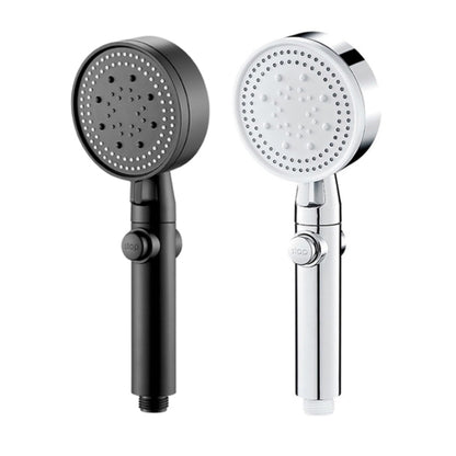 Pressurized Shower Water Heater Handheld Multifunction 6-speed Nozzle, Color: Silver - Shower Head by PMC Jewellery | Online Shopping South Africa | PMC Jewellery