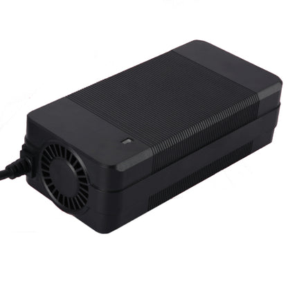 42V 4A Electric Scooter Charger Fan Type 36V Lithium Battery Charger UK Plug - Accessories & Parts by PMC Jewellery | Online Shopping South Africa | PMC Jewellery