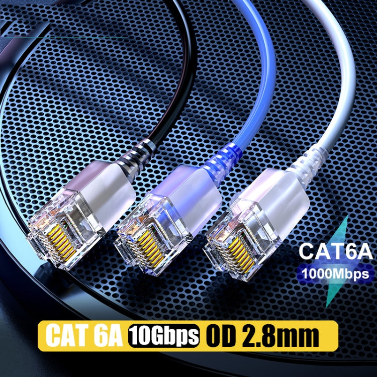 SAMZHE Cat6A Ethernet Cable UTP Network Patch Cable 5m(Black) - Lan Cable and Tools by SAMZHE | Online Shopping South Africa | PMC Jewellery | Buy Now Pay Later Mobicred