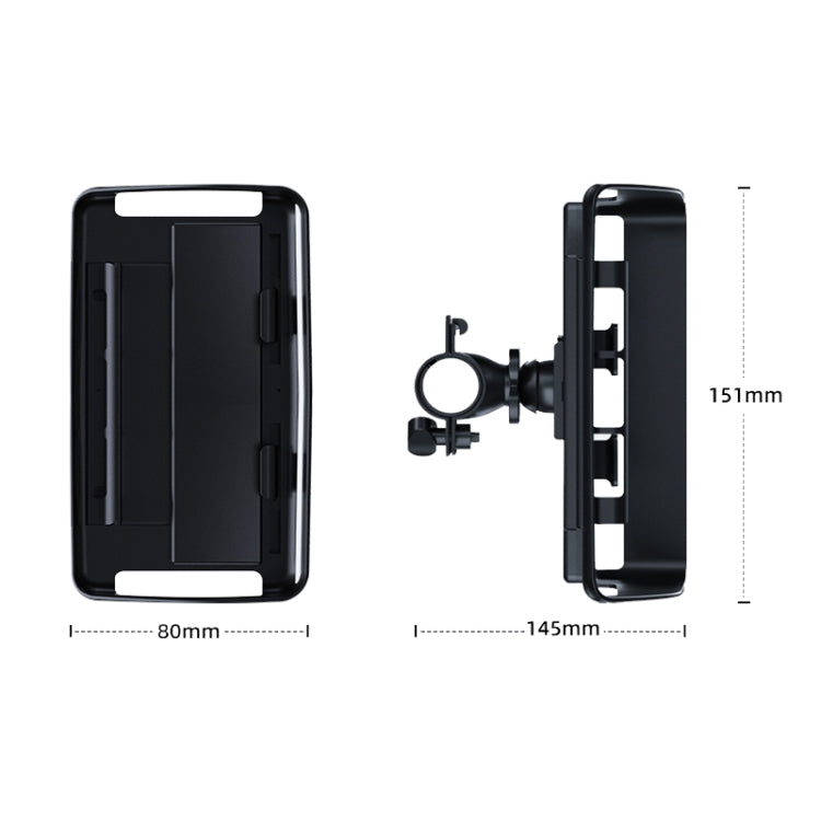 Rotatable Bicycle and Motorcycle Anti-shake Fixed Mobile Phone Holder with Sun Visor, Style: Universal Model - Holder by PMC Jewellery | Online Shopping South Africa | PMC Jewellery | Buy Now Pay Later Mobicred