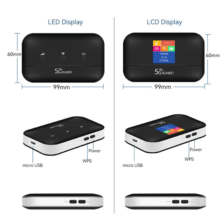 LT600 LCD Display 4G LTE Router Portable Car Terminal Mobile WIFI Card SIM Router - Wireless Routers by PMC Jewellery | Online Shopping South Africa | PMC Jewellery | Buy Now Pay Later Mobicred