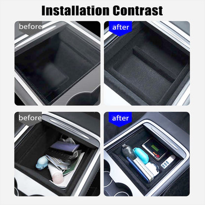 For Tesla Model 3 / Y Center Console Armrest Box Sundries Storage Box(Central Control Type) - Stowing Tidying by PMC Jewellery | Online Shopping South Africa | PMC Jewellery | Buy Now Pay Later Mobicred