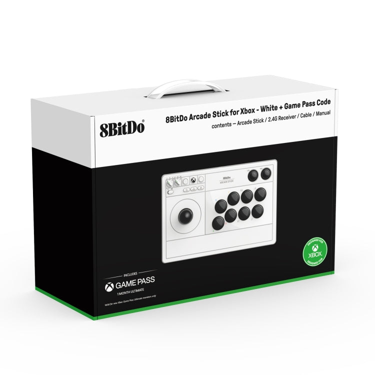 8Bitdo Wireless 2.4G Arcade Stick For Xbox Series X / S / Xbox One / Windows 10(Black) - Gamepad by 8BitDo | Online Shopping South Africa | PMC Jewellery