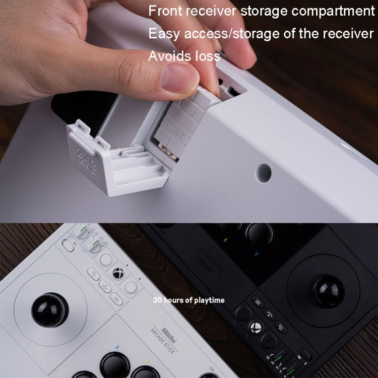 8Bitdo Wireless 2.4G Arcade Stick For Xbox Series X / S / Xbox One / Windows 10(Black) - Gamepad by 8BitDo | Online Shopping South Africa | PMC Jewellery