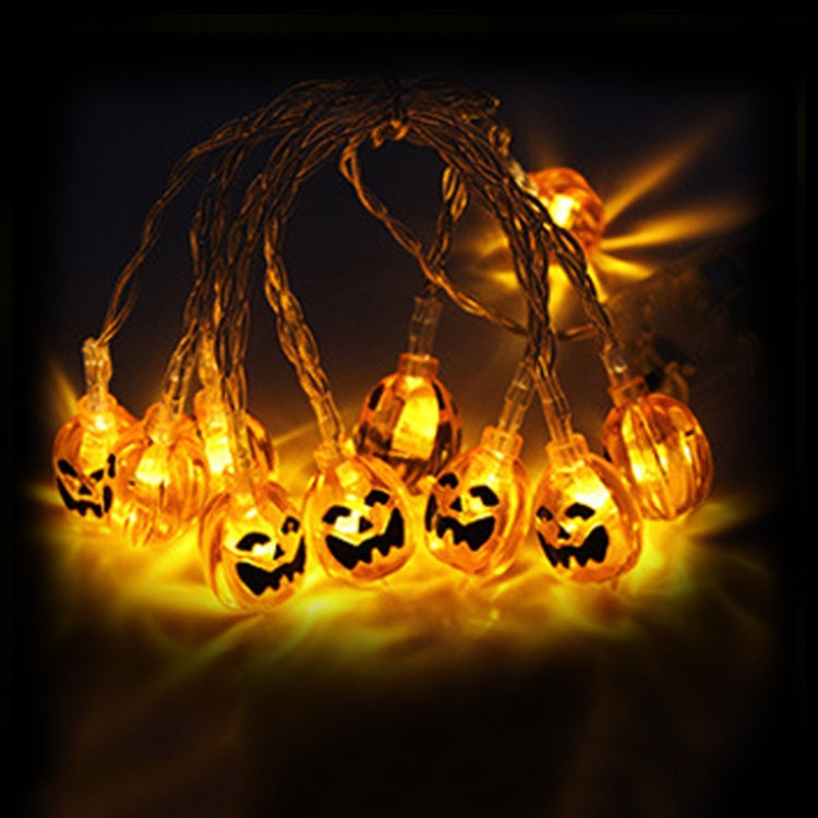 Colorful 3m 20LEDs Halloween LED Cartoon Atmosphere Decorative Light String(Conventional Pumpkin) - Decoration Lamps by PMC Jewellery | Online Shopping South Africa | PMC Jewellery