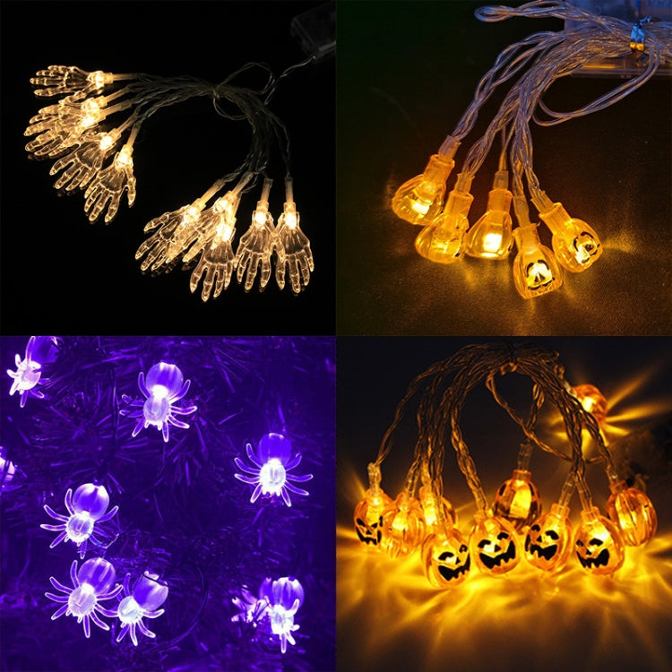 Colorful 3m 20LEDs Halloween LED Cartoon Atmosphere Decorative Light String(Conventional Pumpkin) - Decoration Lamps by PMC Jewellery | Online Shopping South Africa | PMC Jewellery