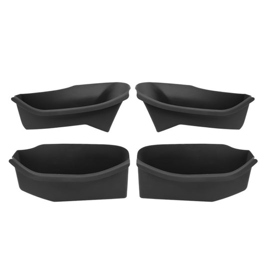 4pcs /Set For Tesla Model 3 4 Door Silicone Car Door Storage Box Storage Accessories - Stowing Tidying by PMC Jewellery | Online Shopping South Africa | PMC Jewellery | Buy Now Pay Later Mobicred