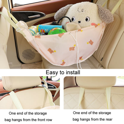 Car Multifunctional Rear Seat Net Pocket Hanging Storage Bag(Tulip Bunny) - Stowing Tidying by PMC Jewellery | Online Shopping South Africa | PMC Jewellery | Buy Now Pay Later Mobicred