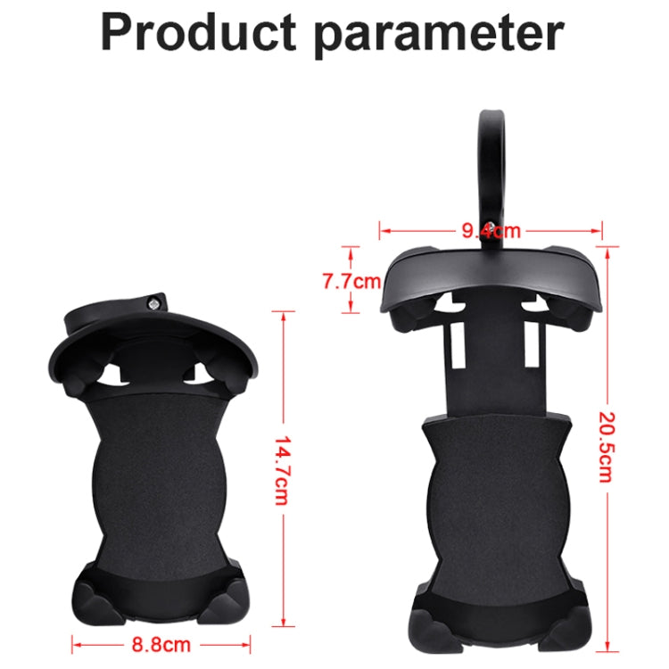 Motorcycle Sunshade Rainproof Mobile Phone Holder, Shape: Charging Mirror Holder 18W (QC3.0) - Holder by PMC Jewellery | Online Shopping South Africa | PMC Jewellery | Buy Now Pay Later Mobicred