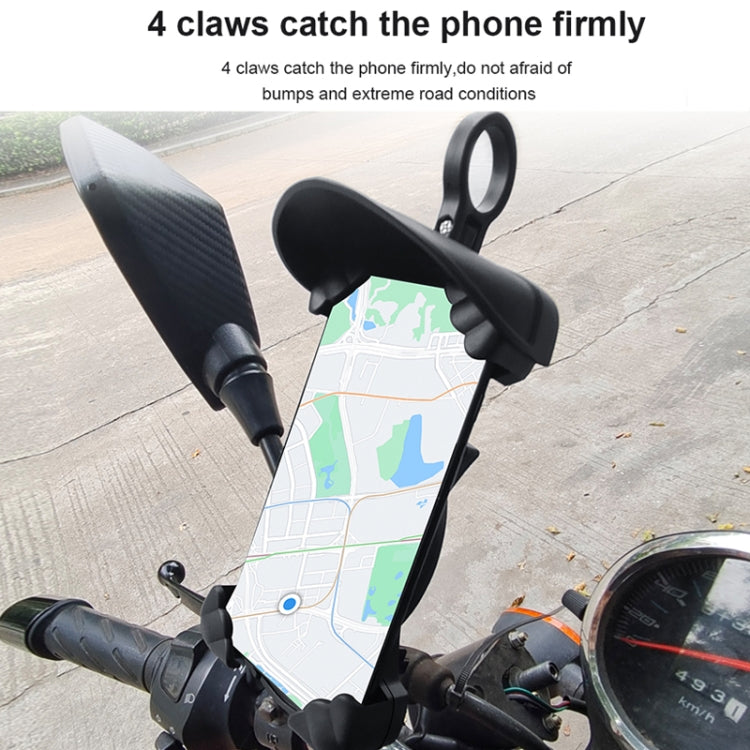 Motorcycle Sunshade Rainproof Mobile Phone Holder, Shape: Handlebar Holder No Charge - Holder by PMC Jewellery | Online Shopping South Africa | PMC Jewellery | Buy Now Pay Later Mobicred