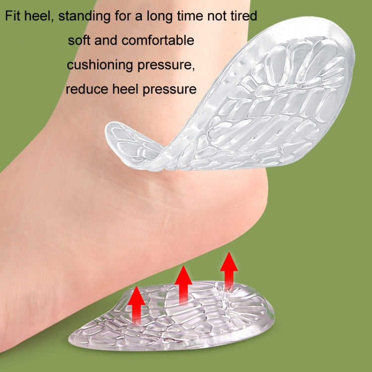 GEL Particle Shock-absorbing Anti-wear Foot Massage Soft Heel Pad, Color: Transparent - Other Accessories by PMC Jewellery | Online Shopping South Africa | PMC Jewellery