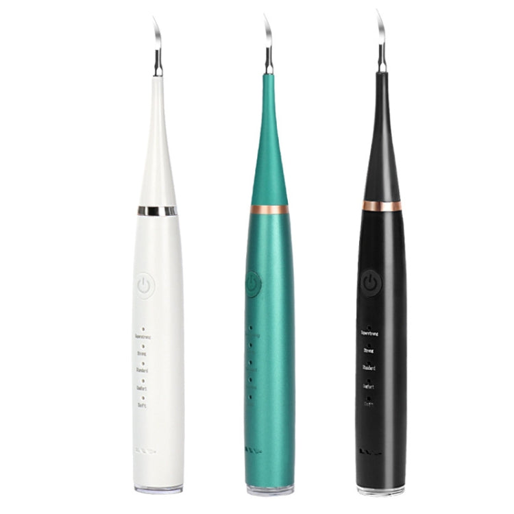 6 In 1 Electric Dental Scaler Calculus Removal Teeth Cleaning Set, Color: Green Basic - Oral Irrigators by PMC Jewellery | Online Shopping South Africa | PMC Jewellery | Buy Now Pay Later Mobicred