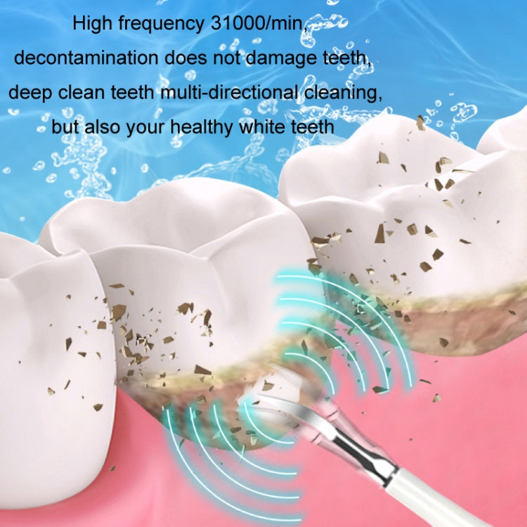 6 In 1 Electric Dental Scaler Calculus Removal Teeth Cleaning Set, Color: Green Exclusive - Oral Irrigators by PMC Jewellery | Online Shopping South Africa | PMC Jewellery | Buy Now Pay Later Mobicred