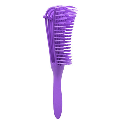 Hair Smoothing Breathable Octopus Comb Adjustable Massage Comb(Purple) - Combs by PMC Jewellery | Online Shopping South Africa | PMC Jewellery