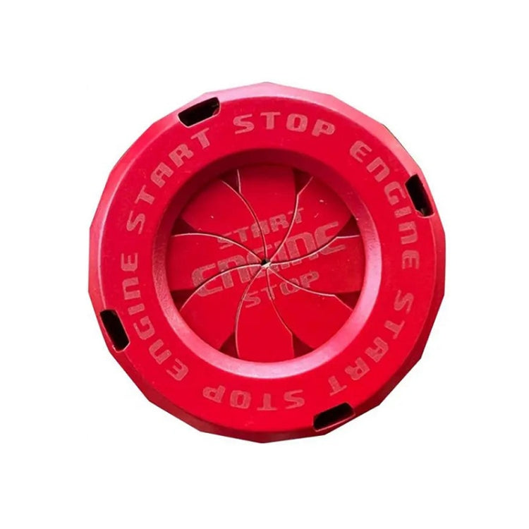 Car Motorcycle One-button Start Button Ignition Switch Rotating Protective Cover(Red) - Decoration Rings by PMC Jewellery | Online Shopping South Africa | PMC Jewellery | Buy Now Pay Later Mobicred