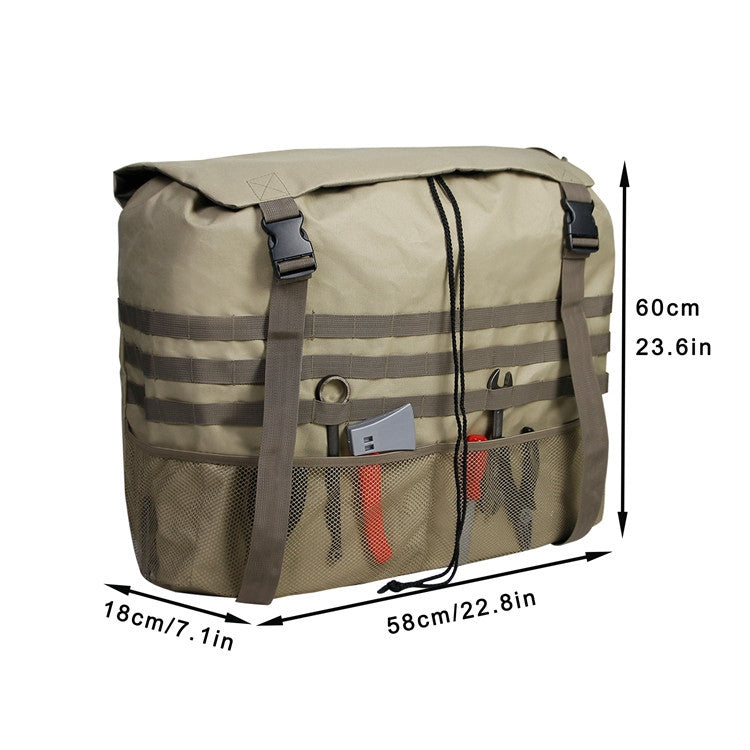 Outdoor Camping Off-road Vehicle Spare Tire Tool Miscellaneous Storage Bag, Color: Khaki - Stowing Tidying by PMC Jewellery | Online Shopping South Africa | PMC Jewellery | Buy Now Pay Later Mobicred