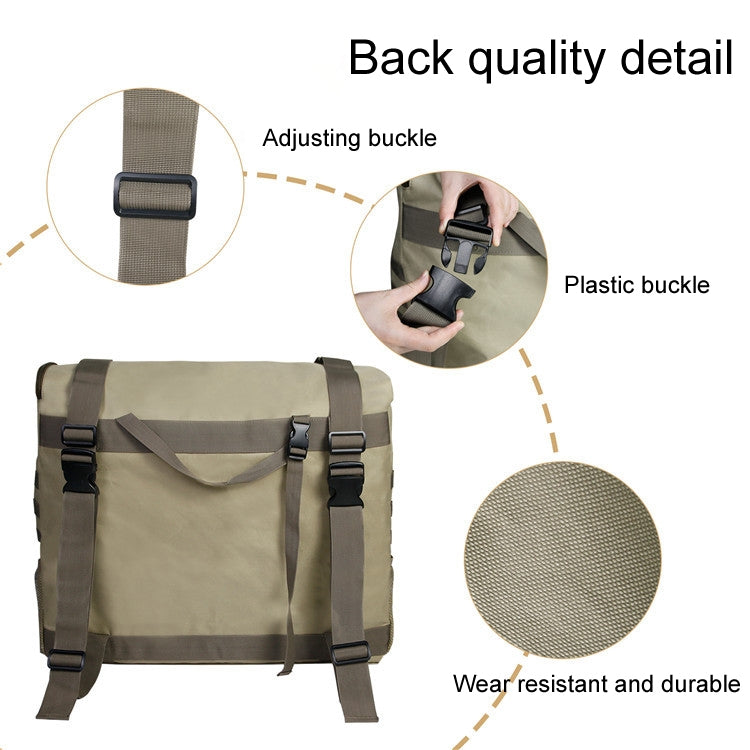 Outdoor Camping Off-road Vehicle Spare Tire Tool Miscellaneous Storage Bag, Color: Khaki - Stowing Tidying by PMC Jewellery | Online Shopping South Africa | PMC Jewellery | Buy Now Pay Later Mobicred