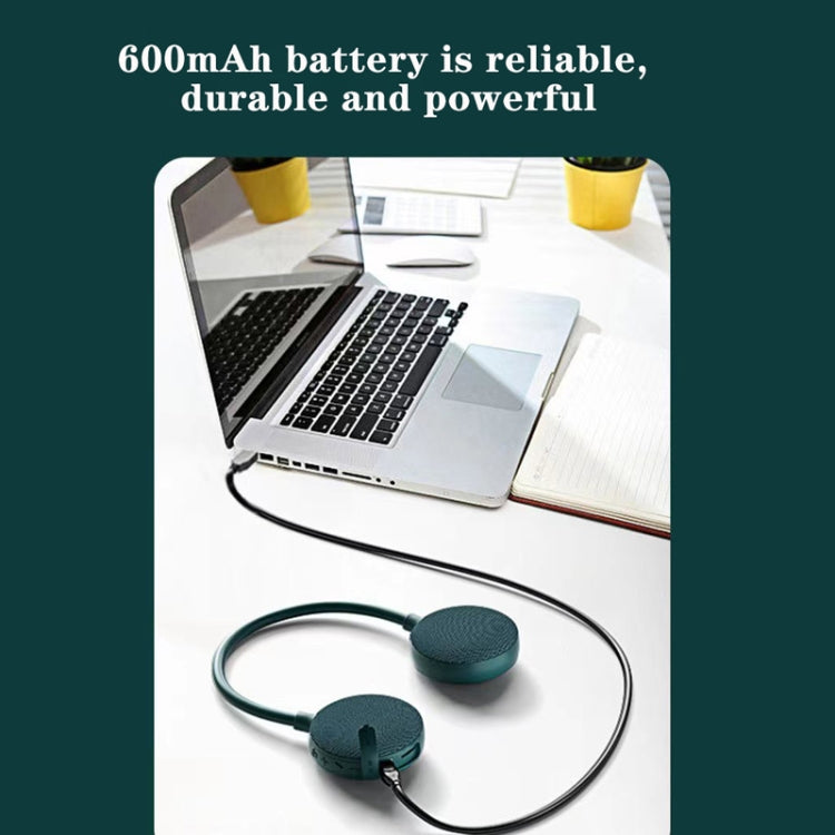 ROCKMIA  EBS-906 Neckband Bluetooth Speaker Waterproof Music Player Built-in Microphone(Grey) - Mini Speaker by ROCKMIA | Online Shopping South Africa | PMC Jewellery | Buy Now Pay Later Mobicred