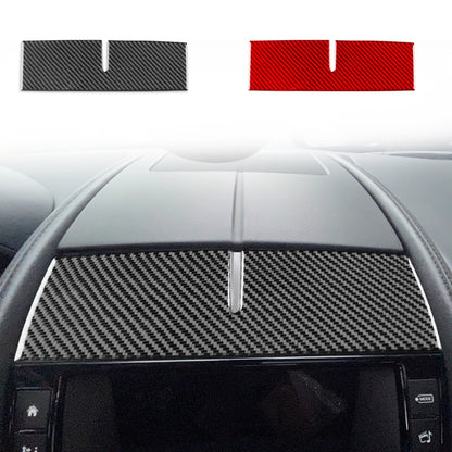 For Jaguar F-TYPE 2013+ Universal Center Console Sticker For Left And Right Drive(Red) - Car Interior Mouldings by PMC Jewellery | Online Shopping South Africa | PMC Jewellery | Buy Now Pay Later Mobicred