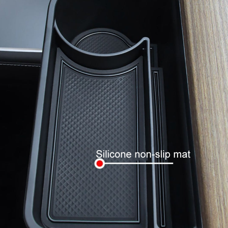 For Tesla Model 3/Y Front Passenger Glove Box Water Cup Holder Storage Box(Black) - Stowing Tidying by PMC Jewellery | Online Shopping South Africa | PMC Jewellery | Buy Now Pay Later Mobicred