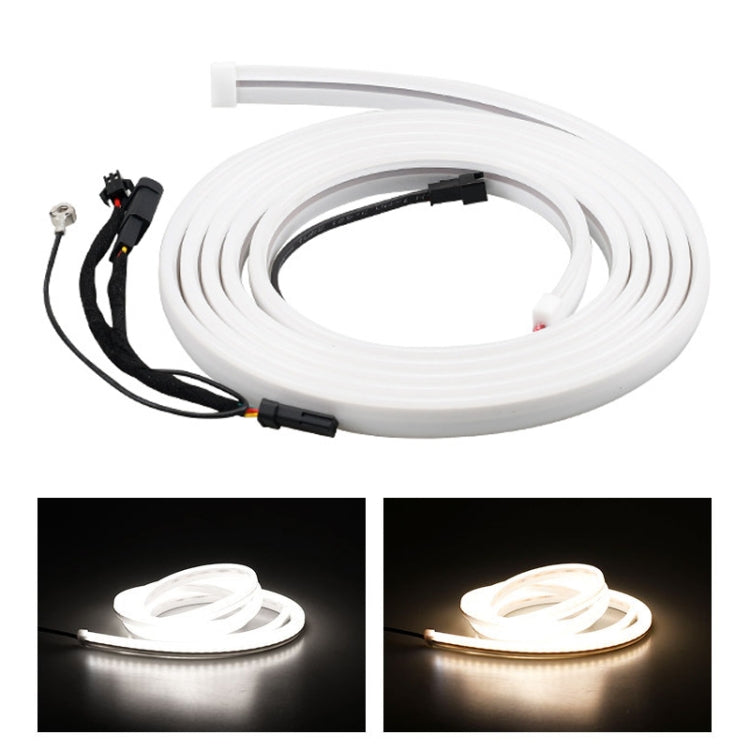 For Tesla Front Trunk LED Ambient Light Strip, Size: For 21-23 Model X(White Light) - Atmosphere lights by PMC Jewellery | Online Shopping South Africa | PMC Jewellery | Buy Now Pay Later Mobicred