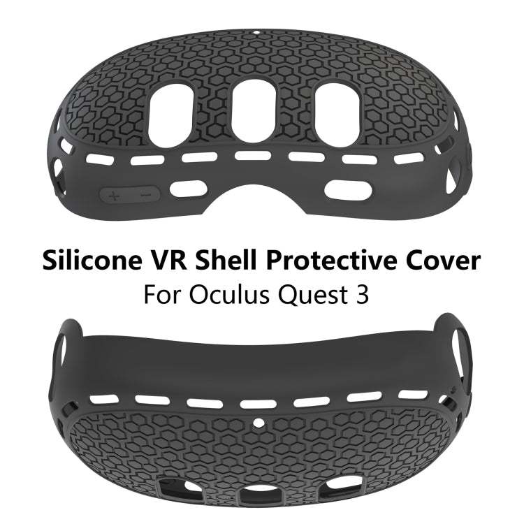For Meta Quest 3 VR Host Silicone Protective Case Smart Device Accessories(White) - VR Accessories by PMC Jewellery | Online Shopping South Africa | PMC Jewellery