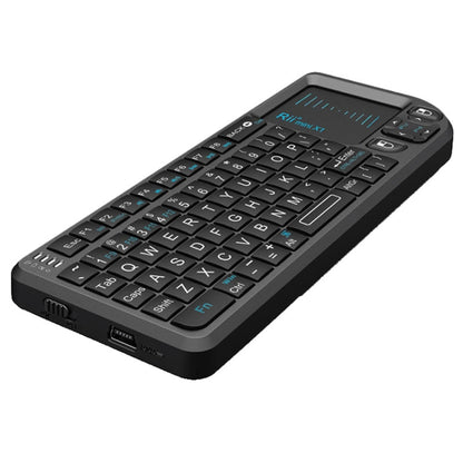 Rii X1 2.4G Mini Classic Wireless Keyboard Keypad And Mouse All-In-One Kit(Black) - Mini Keyboard by Rii | Online Shopping South Africa | PMC Jewellery