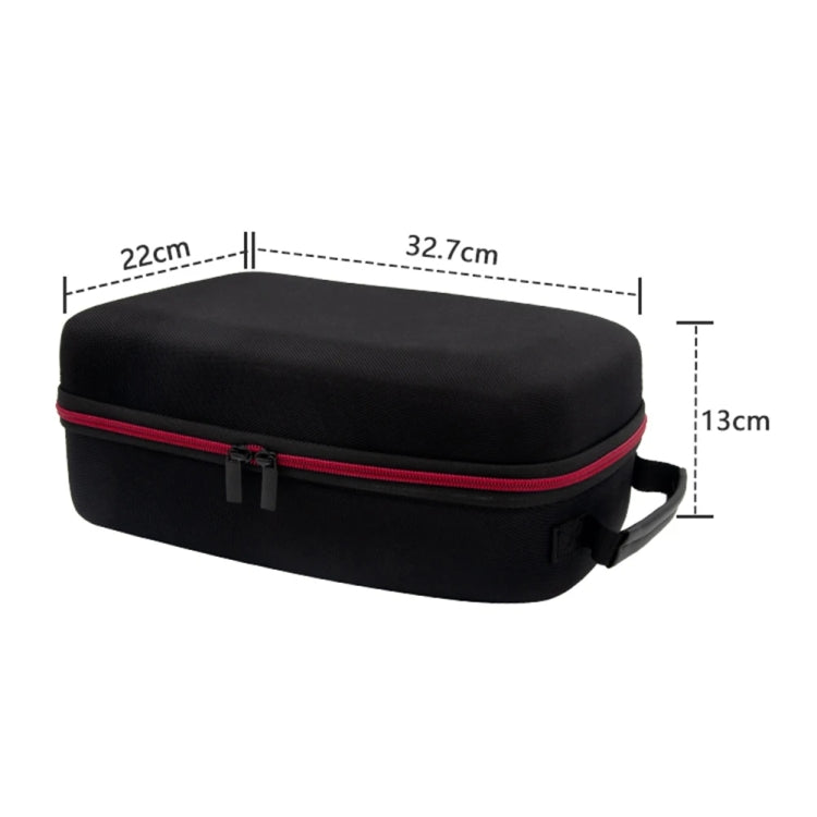 For Meta Quest 3 VR Storage Bag EVA Anti-fall Dust-proof Portable Carrying Case(Black) - VR Accessories by PMC Jewellery | Online Shopping South Africa | PMC Jewellery