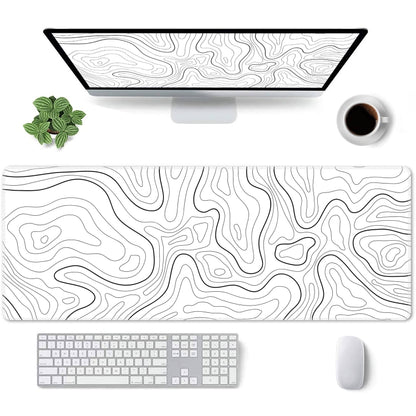 Large Abstract Mouse Pad Gamer Office Computer Desk Mat, Size: 400 x 900 x 2mm(Abstract Fluid 23) - Mouse Pads by PMC Jewellery | Online Shopping South Africa | PMC Jewellery