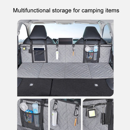 Car Camping Bed Folding Board SUV Rear Row Extension Board For Tesla, Color: Black Embossed - Seat Accessories by PMC Jewellery | Online Shopping South Africa | PMC Jewellery | Buy Now Pay Later Mobicred