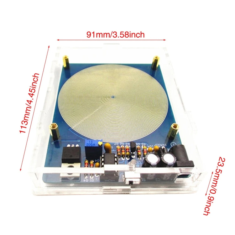 With USB Power Line+Shell Parts 5W Schumann Generator 7.83Hz Low Frequency Pulse Generator - Boards & Shields by PMC Jewellery | Online Shopping South Africa | PMC Jewellery | Buy Now Pay Later Mobicred