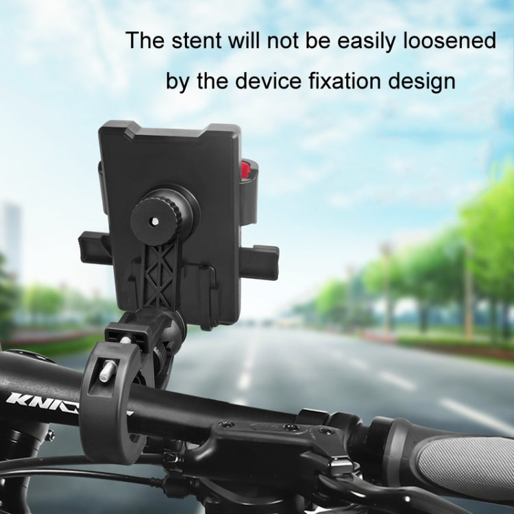 Anti-shake Automatic Locking Motorcycle Navigation Mobile Phone Holder, Random Color Delivery(P1 Rearview Mirror) - Holder by PMC Jewellery | Online Shopping South Africa | PMC Jewellery | Buy Now Pay Later Mobicred