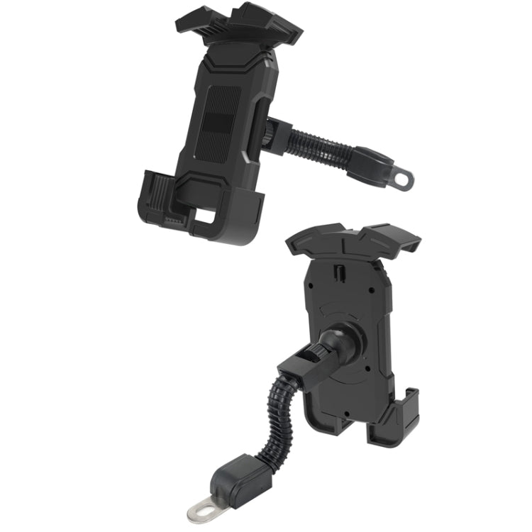 Shockproof Navigation Bracket for Motorcycle and Bicycle Mobile Phone, Random Color Delivery, Style: 2393P - Holder by PMC Jewellery | Online Shopping South Africa | PMC Jewellery | Buy Now Pay Later Mobicred