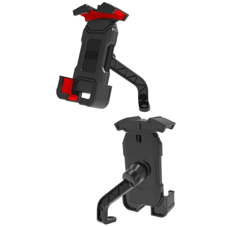 Shockproof Navigation Bracket for Motorcycle and Bicycle Mobile Phone, Random Color Delivery, Style: 2393P1 - Holder by PMC Jewellery | Online Shopping South Africa | PMC Jewellery | Buy Now Pay Later Mobicred