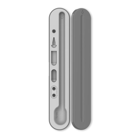 AahStyle PT121 For Apple Pencil 1 / 2 Magnetic Storage Convenient Pen Box(Gray) - Pencil Accessories by AahStyle | Online Shopping South Africa | PMC Jewellery | Buy Now Pay Later Mobicred