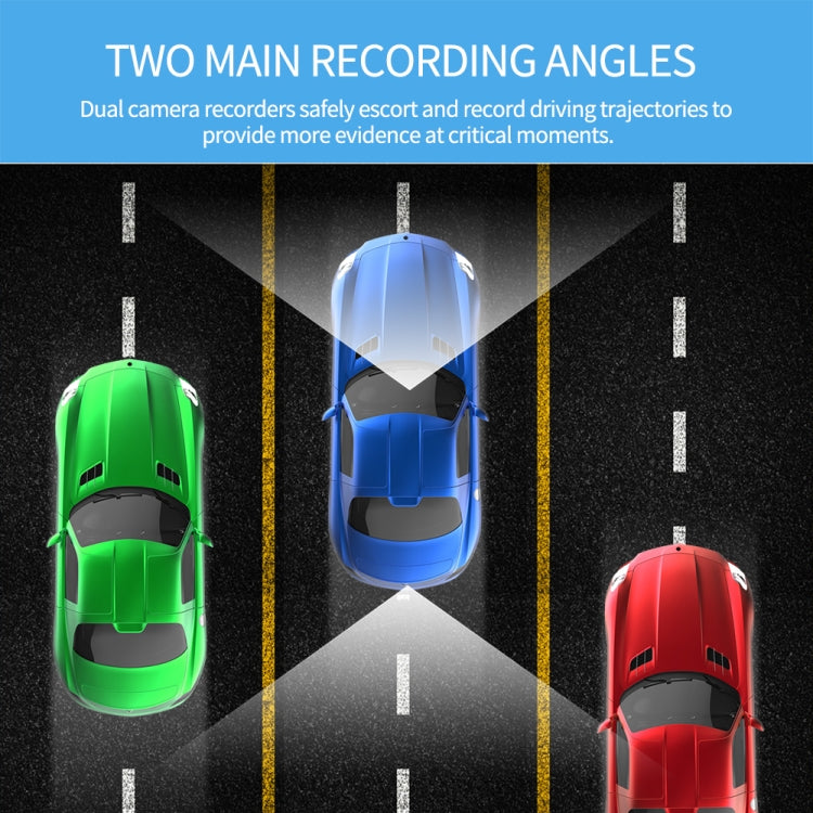 FISANG 2K HD Night Vision Car Single Recording Wireless WIFI Car Driving Recorder(M8Pro) - Car DVRs by FISANG | Online Shopping South Africa | PMC Jewellery | Buy Now Pay Later Mobicred