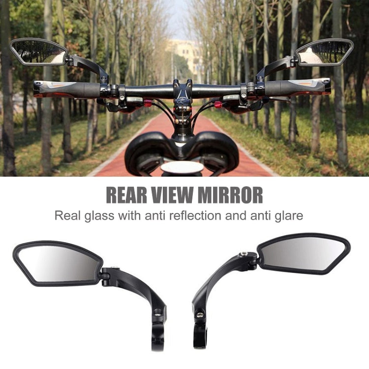 Motorcycle Wide View Rear View Mirror Bicycle Reflector, Color: Round Left - Side Mirrors by PMC Jewellery | Online Shopping South Africa | PMC Jewellery | Buy Now Pay Later Mobicred