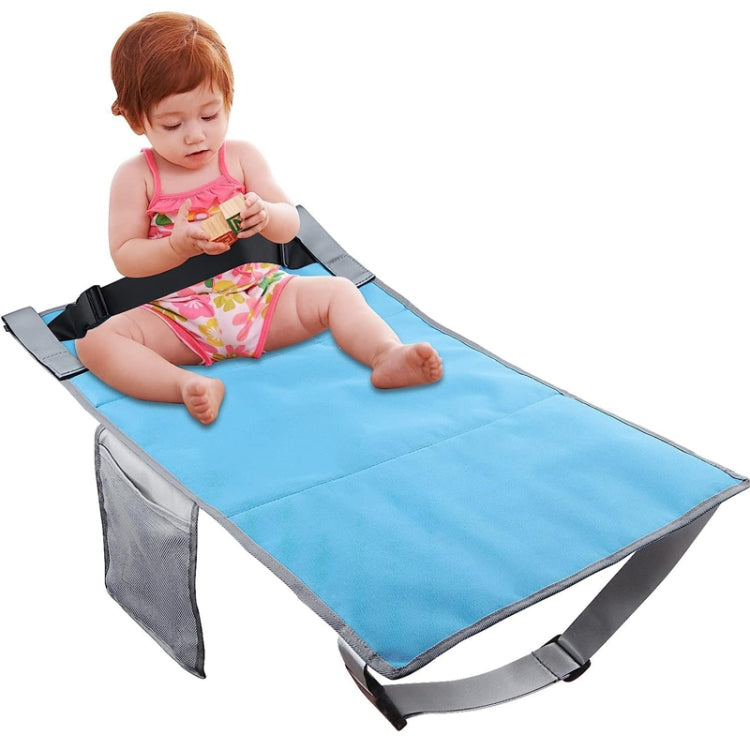 79 x 44cm Kids Airplane Seat Extender Portable Travel Seat Cushion(Blue) - Seat Accessories by PMC Jewellery | Online Shopping South Africa | PMC Jewellery | Buy Now Pay Later Mobicred