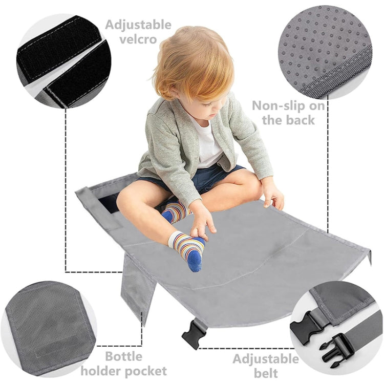 79 x 44cm Kids Airplane Seat Extender Portable Travel Seat Cushion(Blue) - Seat Accessories by PMC Jewellery | Online Shopping South Africa | PMC Jewellery | Buy Now Pay Later Mobicred