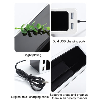 Car Seat Gap Storage Box with 2 USB Charging Port, Color: Co-pilot Red - Stowing Tidying by PMC Jewellery | Online Shopping South Africa | PMC Jewellery | Buy Now Pay Later Mobicred