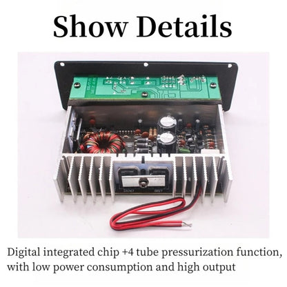 24V Car Audio Modification Ultra-thin Subwoofer Audio Amplifier Board RMS80W - Car Amplifiers by PMC Jewellery | Online Shopping South Africa | PMC Jewellery | Buy Now Pay Later Mobicred